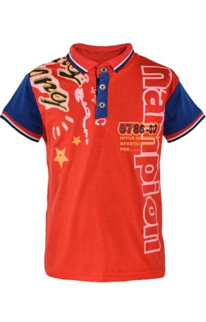 Футболка на хлопчика червона