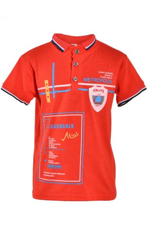 Футболка на хлопчика червона