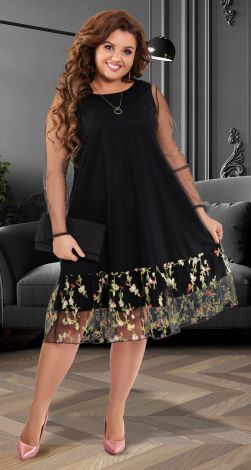 Красивое платье большого размера