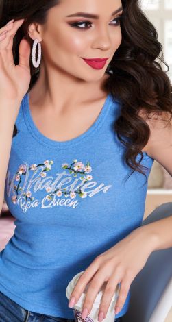 T-shirt with embroidery