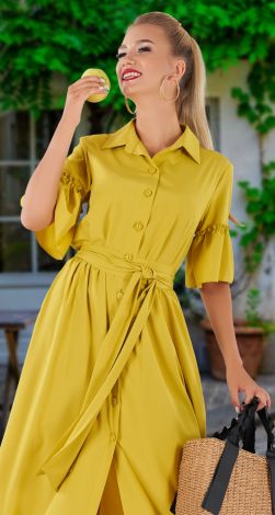 Длинное летнее платье