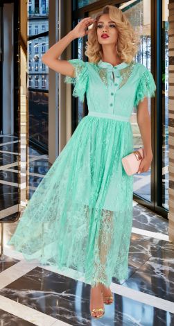  Гипюровое платье 