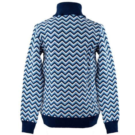 Кофта на девочку зигзаг