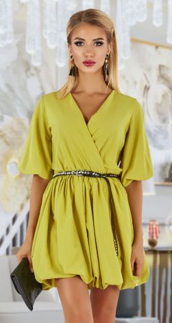 Платье  с юбочкой  боллон