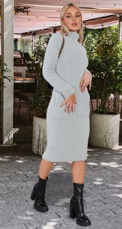 Вязаное платье АЛЬПАКА 