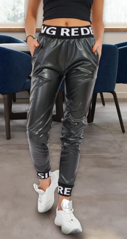  Штани з еко-замші