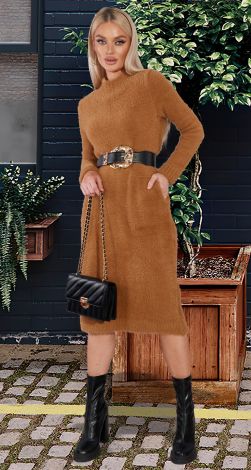 Вязаное платье АЛЬПАКА 