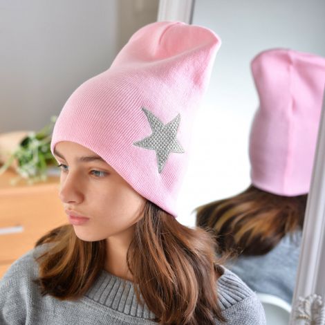 Hat for girls pink