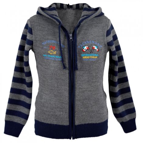 Кофта на хлопчика з капюшоном