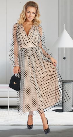 Воздушное нарядное платье