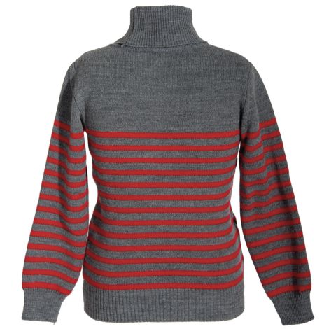 Sweater for a boy with stripes