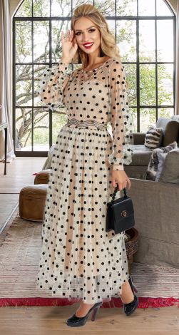 Нарядное платье двойка