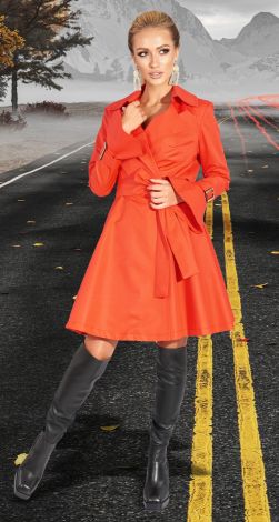 Розкльошений плащ на підкладці