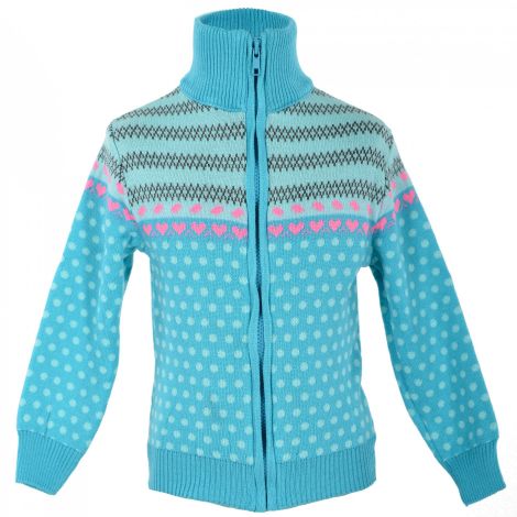 Кофта на дівчаток горошок
