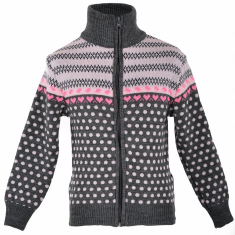 Кофта на дівчаток горошок