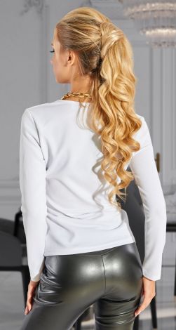Beautiful white blouse