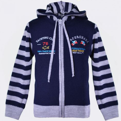 Кофта на хлопчика з капюшоном