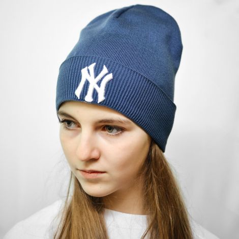 Шапка New York джинс