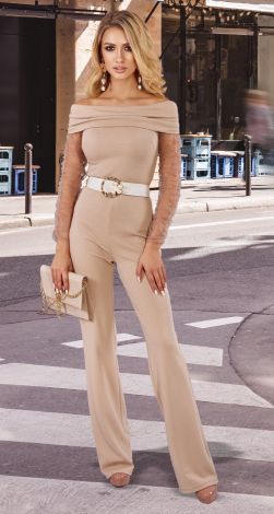 Комбінезон із відкритими плечима