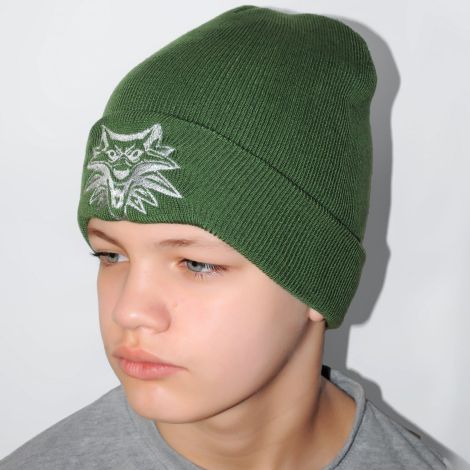 Hat for a boy with embroidery