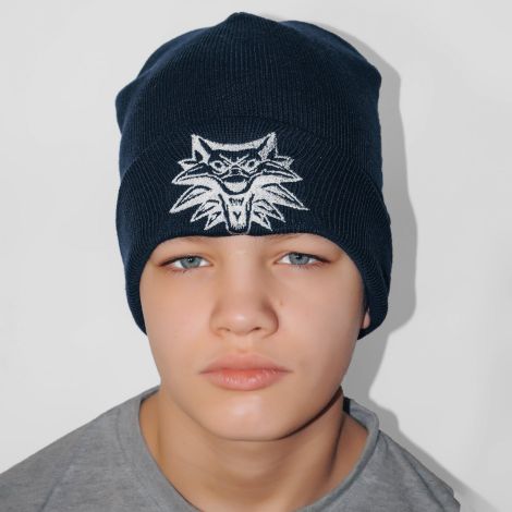 Hat for a boy with embroidery