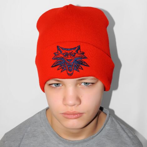 Hat for a boy with embroidery