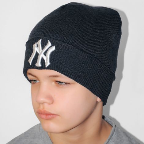 Hat for a boy with embroidery