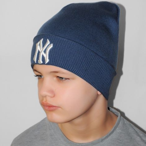 Hat for a boy with embroidery