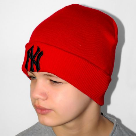 Hat for a boy with embroidery