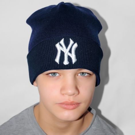 Hat for a boy with embroidery