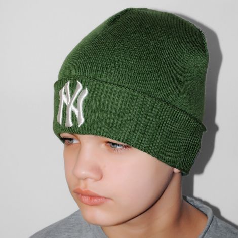 Hat for a boy with embroidery