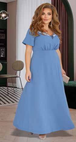 Нарядное платье батал