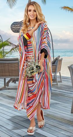 Платье большого размера в стиле бохо