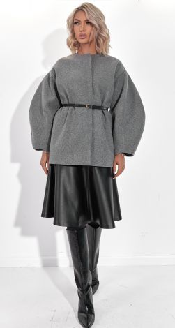  Спідниця із еко шкіри