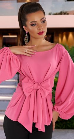 Beautiful blouse with a bow