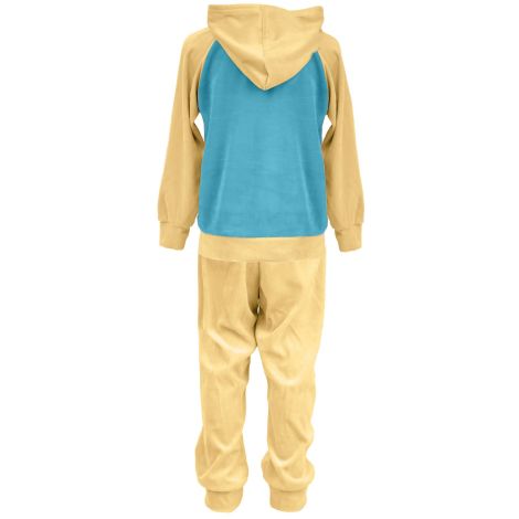 Velor suit for girls