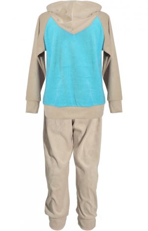 Velor suit for girls