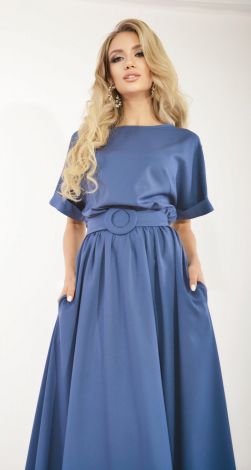 Лёгкое свободное платье