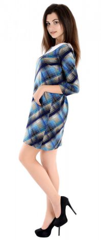 Плаття в клітку