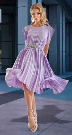 Платье в складку плиссе