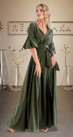 Стильное длинное платье