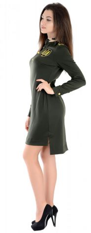 Платье с трезубцем