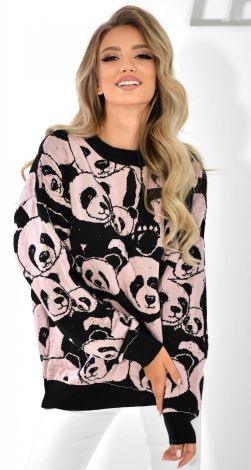 Свитер панда