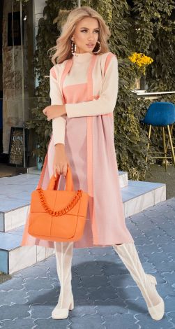 Сукня з жилетом