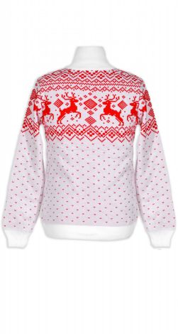Кофта  с оленями 
