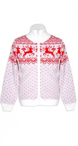 Кофта  с оленями 