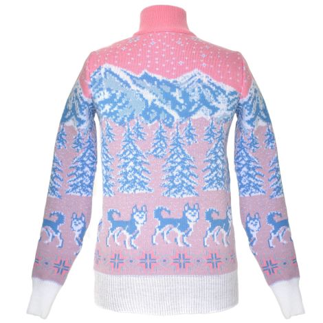 Кофта волки