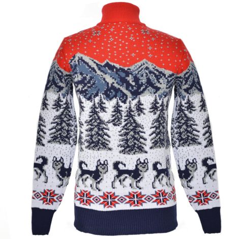 Кофта волки