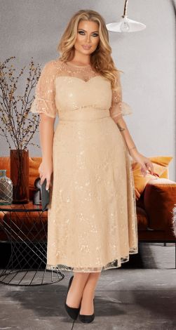 Красивое нарядное платье большого размера