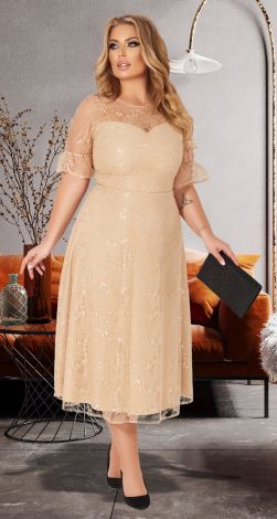 Красивое нарядное платье большого размера